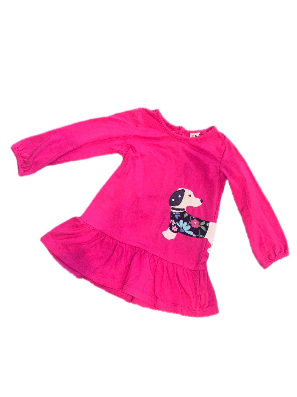 MiniBamba Weiner Dog Pink Top 24M